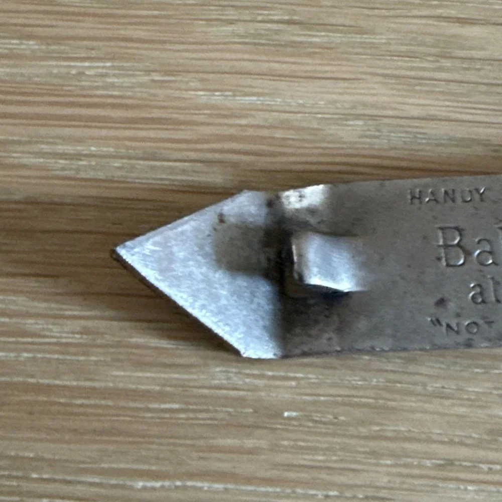 Ballantine Ale & Beer Can Bottle Opener  Metal Vintage Antique Free Shipping